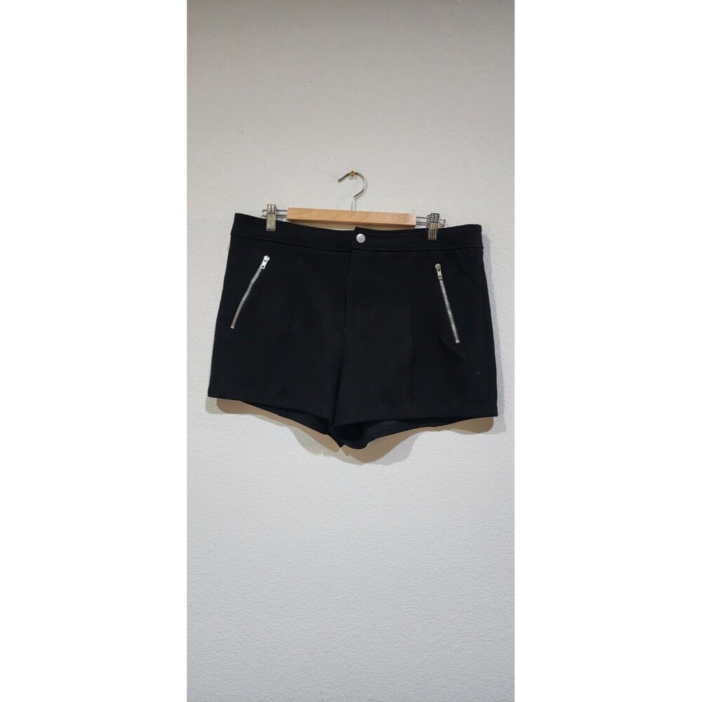 Forever 21 Mini Dress Short Black Suede Size 1X